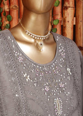 Naqshi By Romosh Embroidered Chiffon 3 Piece Stitched Suit RNPC25NCF D-191 (DG)
